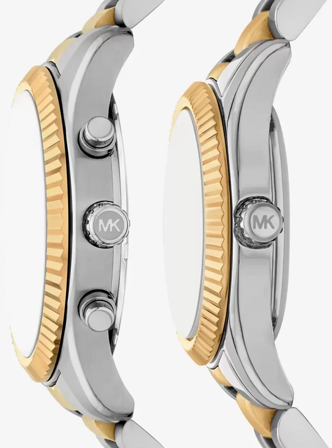 Lexington His and Hers Two-Tone Watch Set