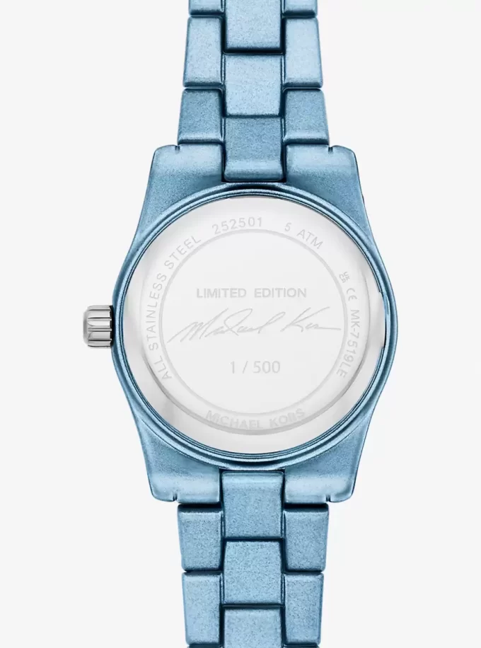 Limited-Edition Petite Lexington Blue-Tone Watch
