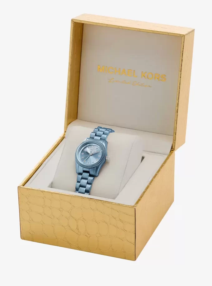Limited-Edition Petite Lexington Blue-Tone Watch