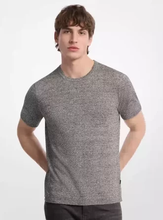 Linen and Cotton T-Shirt