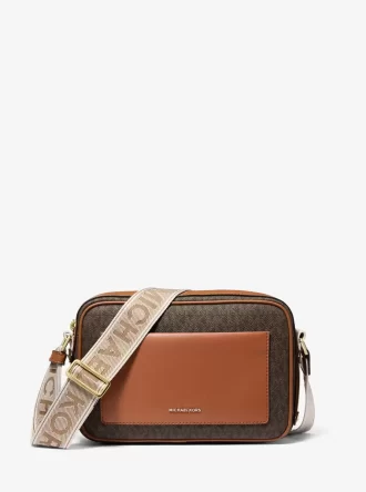 Maeve Large Signature Logo Crossbody Bag