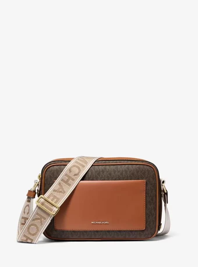 Maeve Large Signature Logo Crossbody Bag