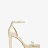 Margot Metallic Platform Sandal