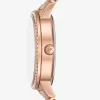 Melissa Pavé Rose Gold-Tone Watch
