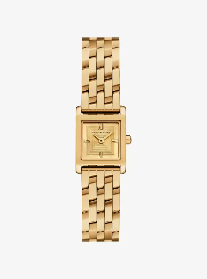 Micro Georgie Gold-Tone Watch