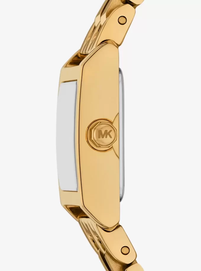 Micro Georgie Gold-Tone Watch