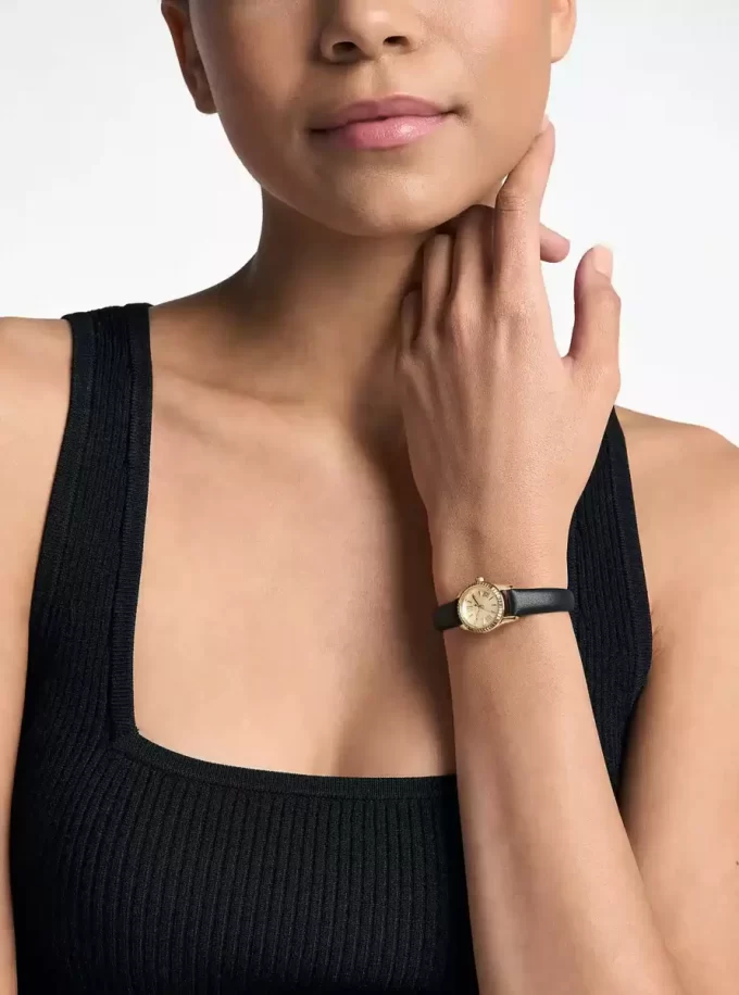 Micro Lexington Leather Watch