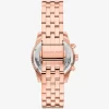 Mini Bryant Pavé Rose Gold-Tone Watch