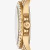 Mini Everest Pavé Gold-Tone Watch