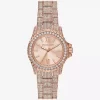 Mini Everest Pavé Rose Gold-Tone Watch