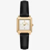 Mini Gwynn Gold-Tone and Leather Watch Mini Gwynn Gold-Tone and Leather Watch