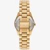 Mini Lexington Pavé Gold-Tone Watch
