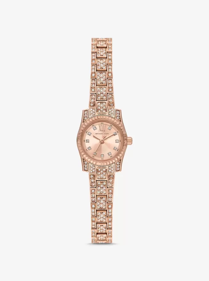 Mini Lexington Pavé Rose Gold-Tone Watch Mini Lexington Pavé Rose Gold-Tone Watch