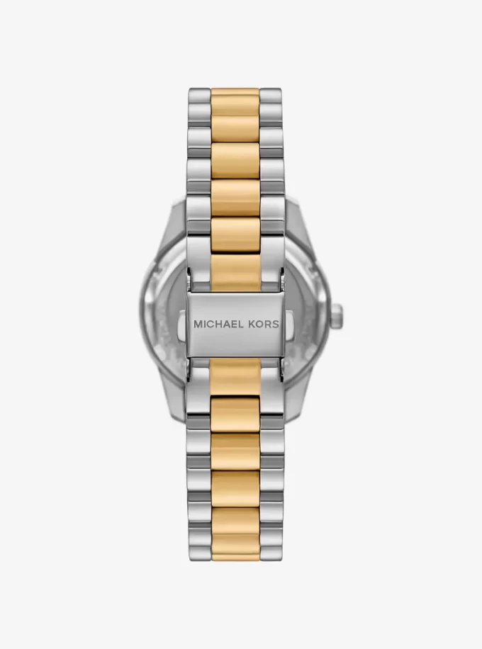 Mini Lexington Pavé Two-Tone Watch