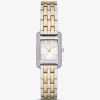 Mini Monroe Pavé Two-Tone Watch