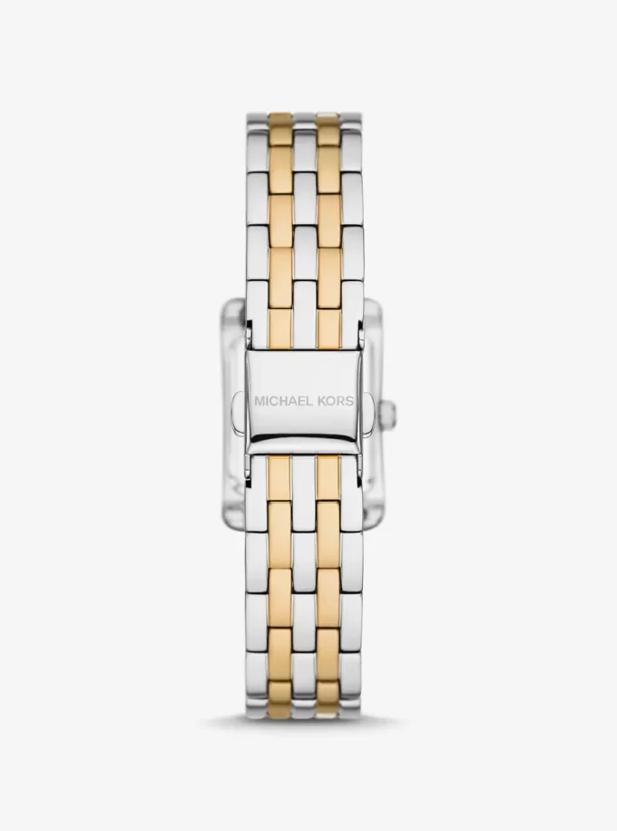 Mini Monroe Pavé Two-Tone Watch