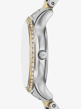 Mini Sage Pavé Two-Tone Watch