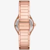 Mini Sylvia Pavé Rose Gold-Tone Watch and Bracelet Gift Set