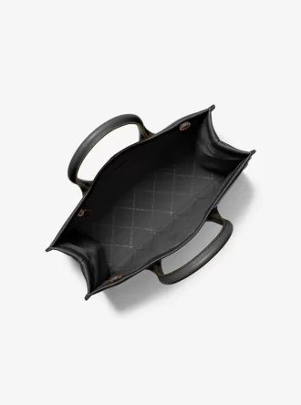 Mirella Medium Pebbled Leather Tote Bag