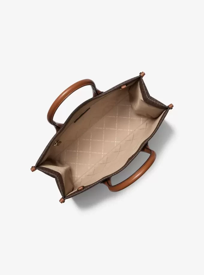 Mirella Medium Signature Logo Tote Bag