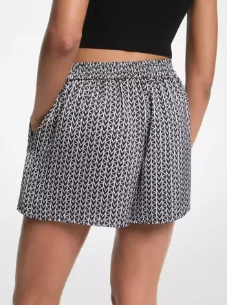 MK2000 Logo Satin Shorts