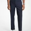 Modern-Fit Wool Blend Suit Pants