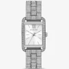 Monroe Pavé Silver-Tone Watch