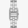 Monroe Pavé Silver-Tone Watch
