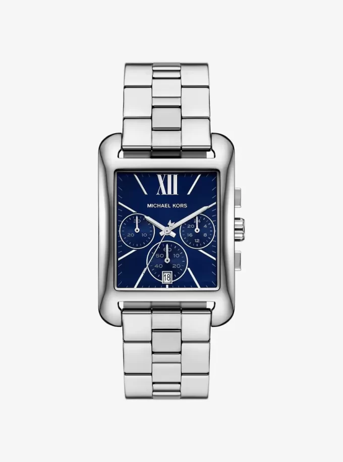 Monroe Silver-Tone Watch
