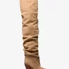 Noemie Suede Over-the-Knee Boot