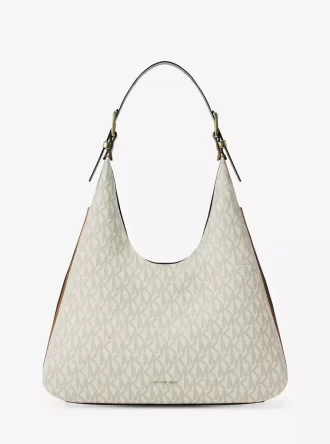 Nolita Large Signature Logo Hobo Shoulder Bag Nolita Large Signature Logo Hobo Shoulder Bag