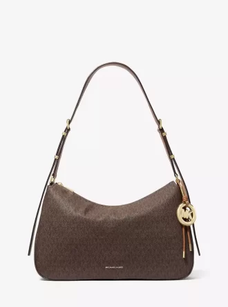 Nolita Medium Signature Logo Shoulder Bag Nolita Medium Signature Logo Shoulder Bag