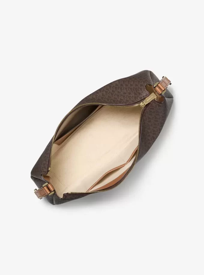 Nolita Medium Signature Logo Shoulder Bag