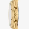 Oversized Aspyn Gold-Tone Watch