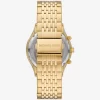 Oversized Aspyn Gold-Tone Watch