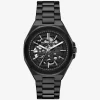 Oversized Callum Black-Tone Watch