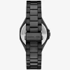 Oversized Callum Black-Tone Watch