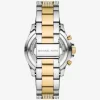 Oversized Everest Pavé Two-Tone Watch
