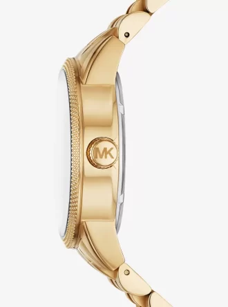 Oversized Hutton Gold-Tone Watch