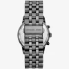 Oversized Hutton Gunmetal Watch
