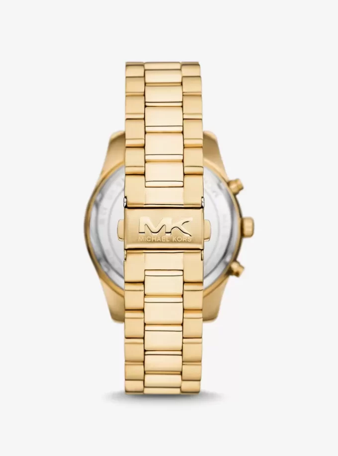 Oversized Lexington Gold-Tone Watch Oversized Lexington Gold-Tone Watch