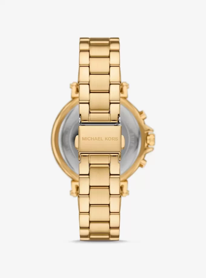 Oversized Maren Gold-Tone Watch