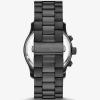 Oversized Runway Black-Tone Watch Oversized Runway Black-Tone Watch