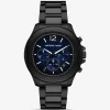Oversized Sage Black-Tone Watch Oversized Sage Black-Tone Watch