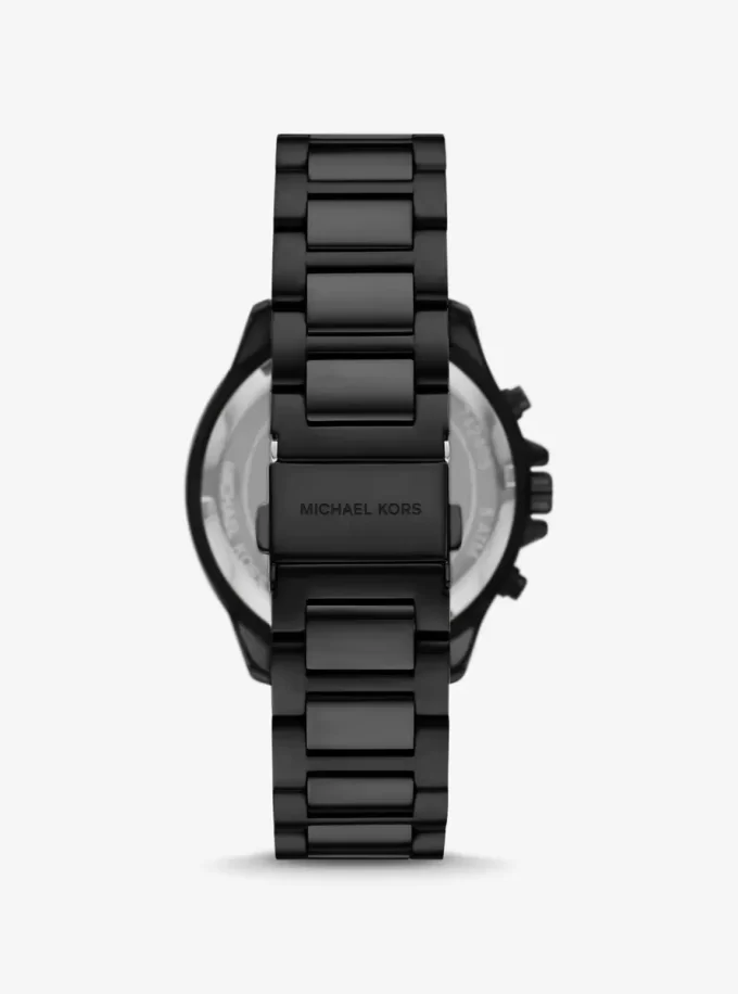 Oversized Sage Black-Tone Watch Oversized Sage Black-Tone Watch