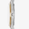 Oversized Slim Runway Two-Tone Watch Oversized Slim Runway Two-Tone Watch