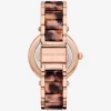 Parker Pavé Rose Gold-Tone and Acetate Watch