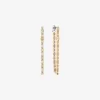 Pavé Baguette Drop Earrings