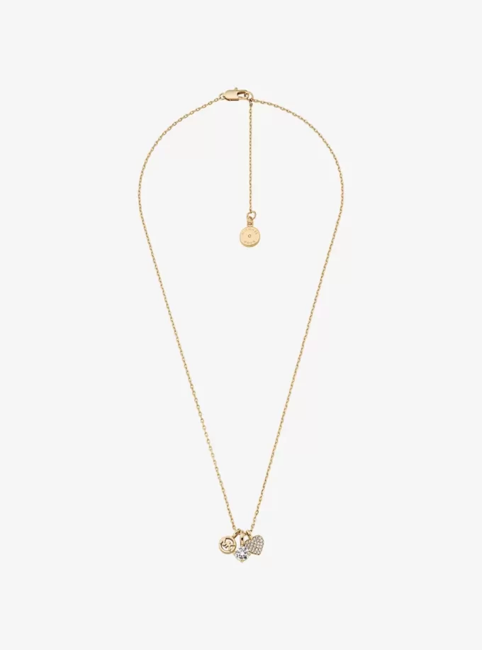 Pavé Charm Necklace Pavé Charm Necklace