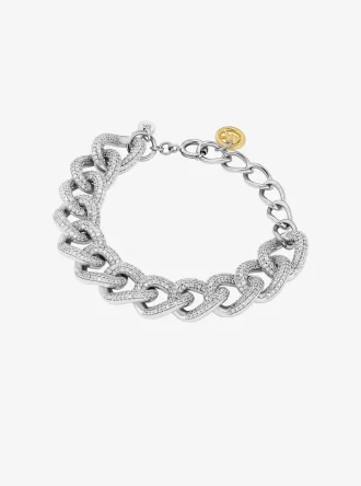 Pavé Curb-Link Bracelet
